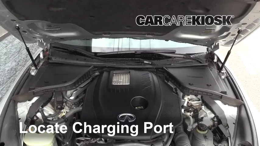 2018 Infiniti Q60 Luxe 2.0L 4 Cyl. Turbo Climatisation Ajouter du réfrigérant